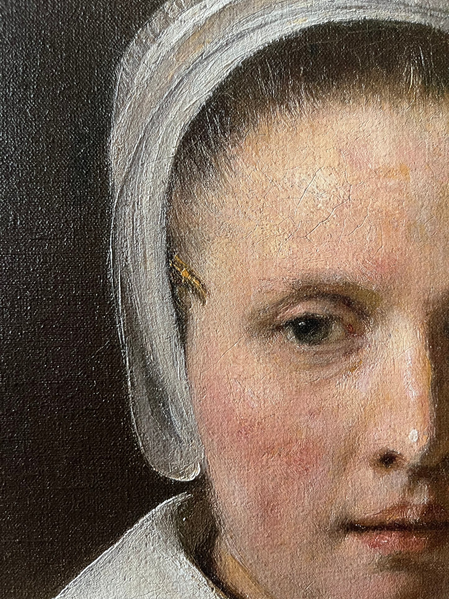 Rembrandt van Rijn: A Woman Holding a Pink, 1656 (Magna Opera Replica™)